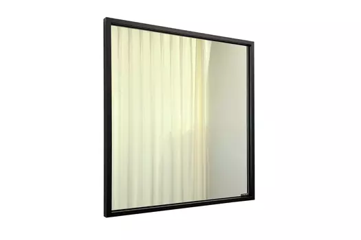 Зеркало Comforty Бредфорд 4149062 75 см, черное