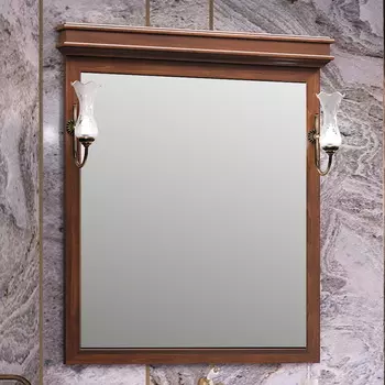 Зеркало Opadiris Борджи 93 см 00-00007322 светлый орех