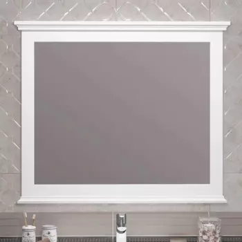 Зеркало Opadiris Палермо 100 см 00-00006728 белое