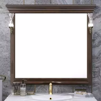 Зеркало Opadiris Риспекто 110 см 00-00007049 орех антикварный