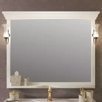 Зеркало Opadiris Риспекто 130 см 00-00007050 cлоновая кость