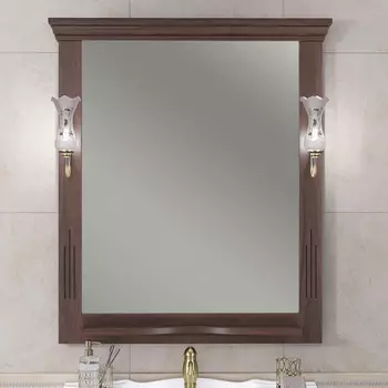 Зеркало Opadiris Риспекто 90 см 00-00007064 орех антикварный