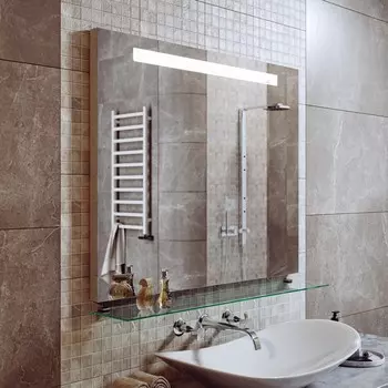 Зеркало с подсветкой Alavann Neve 80 см ПЗ-2500-0800-00