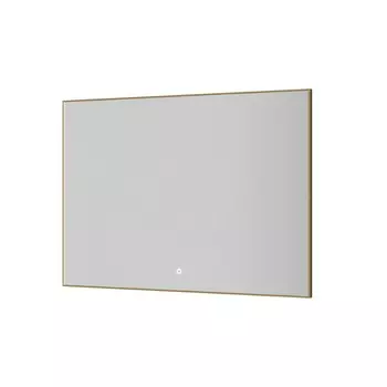 Зеркало с подсветкой Armadi Art Modern 100x70 543-100-MG золото матовое