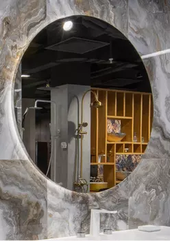 Зеркало с подсветкой Armadi Art Rombo 100 см 545-100