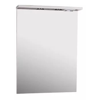 Зеркало с подсветкой ASB-mebel Коста 60 ясень белый