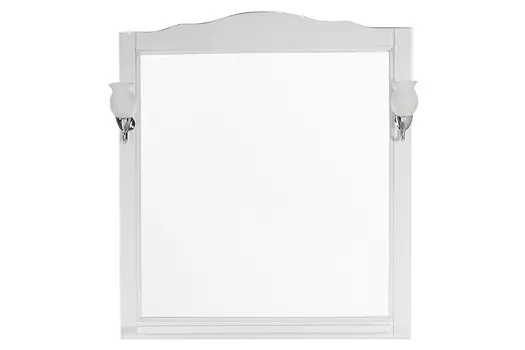 Зеркало с подсветкой ASB-Woodline Римини 80 белое