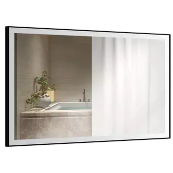 Зеркало с подсветкой Azario Fantasy 100x70 AZ-Z-059CS черное