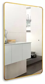 Зеркало с подсветкой Azario Incanto 60x100 LED-00002558 золото