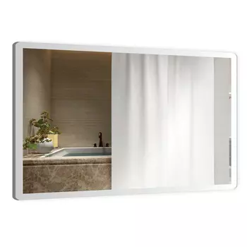 Зеркало с подсветкой Azario Lucia 120x70 AZ-Z-063CS серое