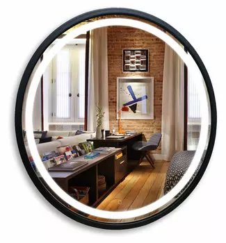 Зеркало с подсветкой Azario Манхэттен-лофт 77 см LED-00002428