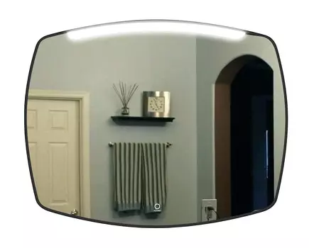 Зеркало с подсветкой Azario Mexico 80x60 AZ-Z-072ALM серое