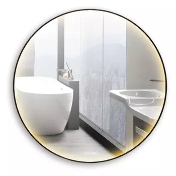 Зеркало с подсветкой Azario Valencia 60x60 AZ-Z-126ALM серое