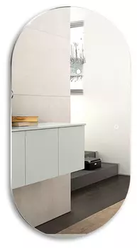 Зеркало с подсветкой Azario Viva 55x105 LED-00002549 серое