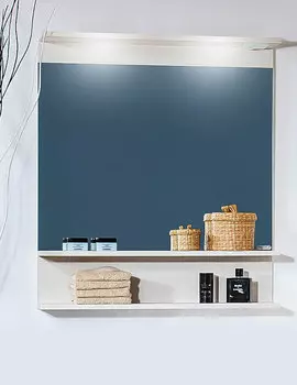 Зеркало с подсветкой Бриклаер Чили C 80 светлая лиственница