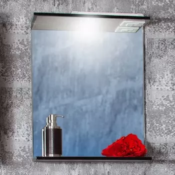 Зеркало с подсветкой Бриклаер ЛОФТ 45