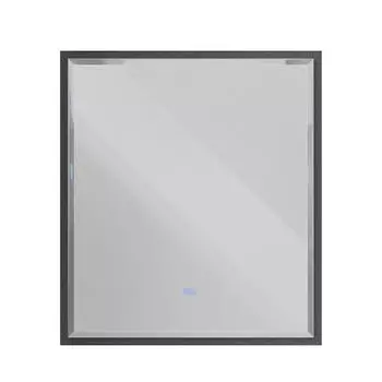 Зеркало с подсветкой Cezares 80x90 CZR-SPC-INT-800-900-LED-TCH-WARM-TIT титан