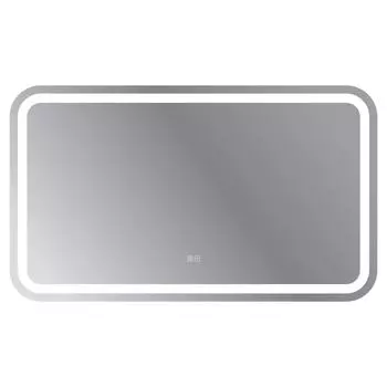 Зеркало с подсветкой Cezares Stylus 120 см CZR-SPC-STYLUS-1200-700-TCH-WARM с подогревом
