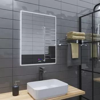 Зеркало с подсветкой Grossman Pragma-норма 60x80 186080 белое