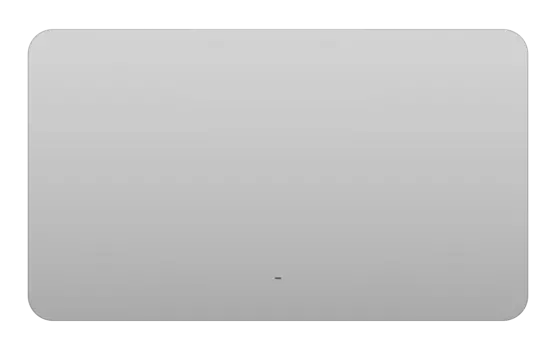 Зеркало с подсветкой Misty 120x70 АДХ-02-120/70-14 подвесное, белое