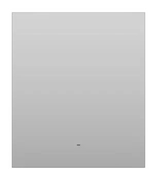 Зеркало с подсветкой Misty 60x70 НЕМ-02-60/70-14 подвесное, белое