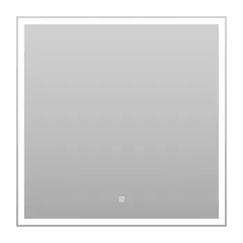 Зеркало с подсветкой Misty 70 см СИР-02-70_70-14 подвесное, белое