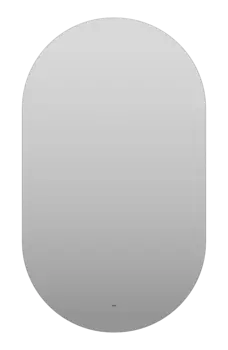 Зеркало с подсветкой Misty 70x120 ТИТ-02-70/120-14 подвесное, белое