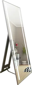 Зеркало с подсветкой напольное Azario Монреаль 60x150 LED-00002502 белое