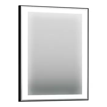 Зеркало с подсветкой ORKA Lisbon TR3001 65 см черное матовое