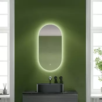 Зеркало с подсветкой Sancos Oval 45 см OV45C