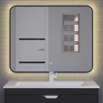 Зеркало с подсветкой Uperwood Modul 100 см 3049345677 сенсорная кнопка, антизапотевание, теплая подсветка