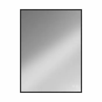 Зеркало с подсветкой Vincea 60x80 VLM-3VN600B-2 c диммером, антизапотевание, черное
