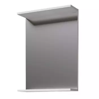 Зеркало с полкой Grossman Крит-Эко 52 см 205002 белое