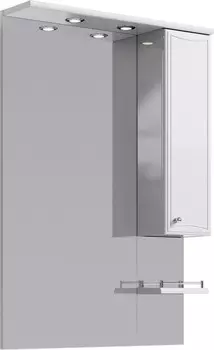 Зеркало со шкафчиком Aqwella Барселона Ba.02.07