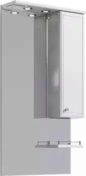 Зеркало со шкафчиком Aqwella Барселона Ba.02.55