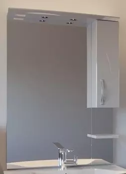 Зеркало со шкафчиком ASB-mebel Грета 80 9933