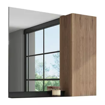 Зеркало со шкафчиком Comforty Кёльн 90 00004147987