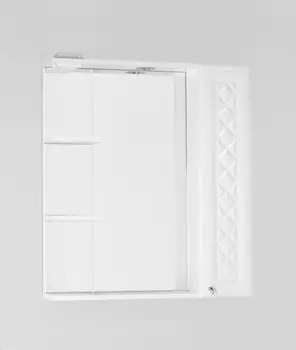 Зеркало со шкафчиком Style Line Канна Люкс 75 белое
