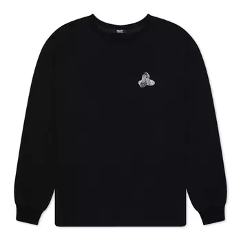 Лонгслив № 51,Черный