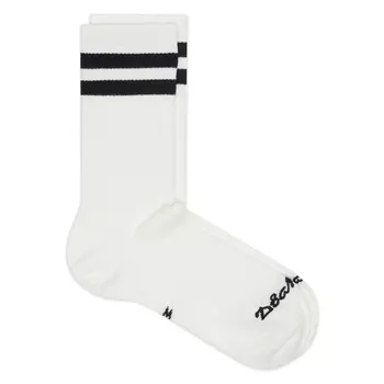 Носки белые с черным