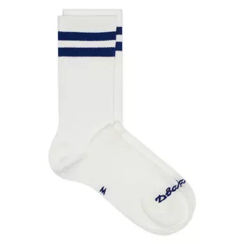 Носки белые с синим