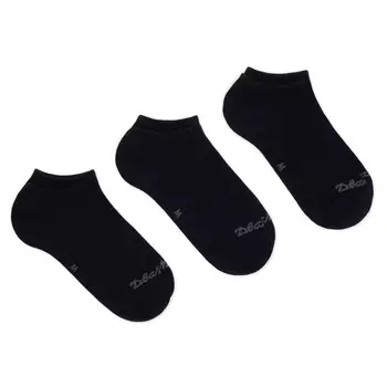 Носки черные низкие 3 пары