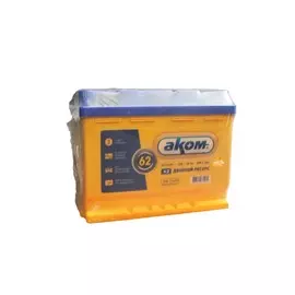 Аккумулятор Akom EFB 62Ah/550 прямая 242х177х190