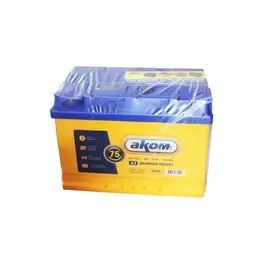 Аккумулятор Akom EFB 75Ah/710 обратная 275х177х190