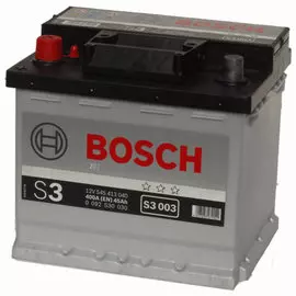Аккумулятор Bosch S3 003 45Ah/400 прямая 207х175х190