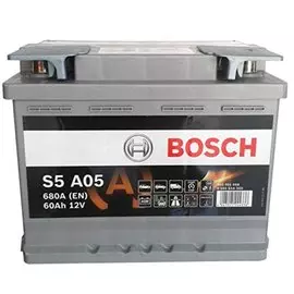 Аккумулятор Bosch S5 A05 60Ah/680 обратная 242х175х190