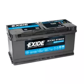 Аккумулятор Eхide Start-Stop AGM 105Ah/950 обратная 392х175х190