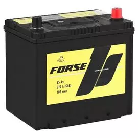 Аккумулятор Forse 65Ah/570 прямая Asia (толстые клеммы) /231х172х220/