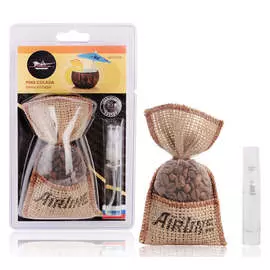 Ароматизатор AIRLINE Кофе в мешочке со спреем пина колада