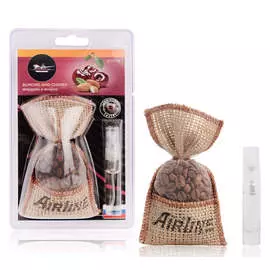Ароматизатор AIRLINE Кофе в мешочке со спреем миндаль и вишня
